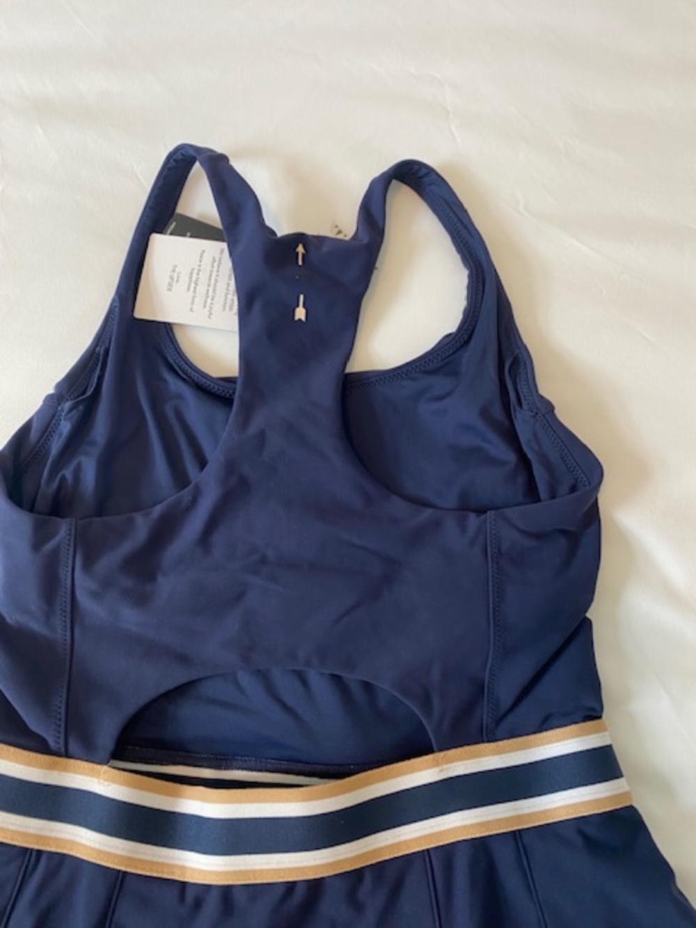 The Upside Navy Court Dress Size Small - Picture 10 of 11